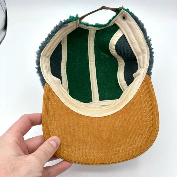 LL Bean Sherpa 5 Panel Hat Colorblock - Picture 7 of 8
